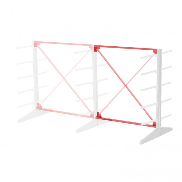 Стеллаж консольный двухсторонний Sortex 1920х1587х1280 5 яруса ДС