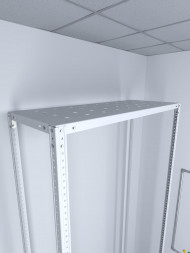 Стеллаж ТС Лайт 3000х1000х500 с 2 перфорированными полками