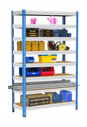 Стеллаж МКФ 2500х1830х610 8 ярусов