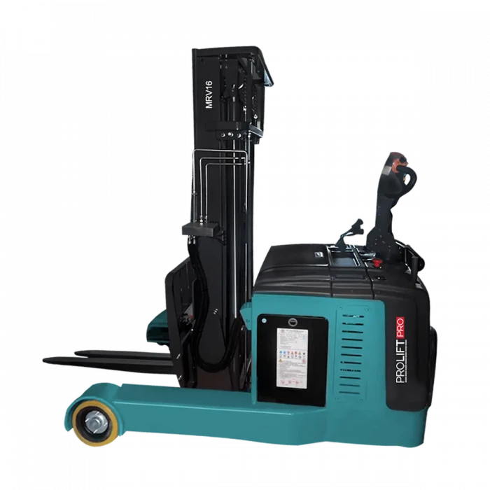 Электрический самоходный штабелер с выдвижной мачтой PROLIFT PRO MRV1650 Li-ion