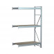 Стеллаж SGR-V 3000х1200х1000 3 яруса (рамы, балки, настил - цинк) ДС