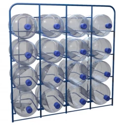 Стеллаж для бутылей с водой СВД 16 378х1204х1250мм (16шт).