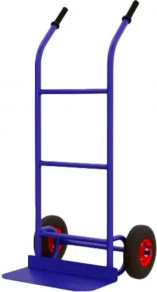 Тележка грузовая КГР 200 с колесами d 200 мм пневмо резина
