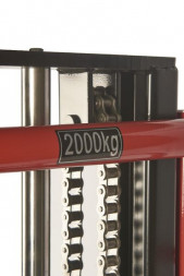 Штабелер гидравлический 2,0 т 2,0 м TOR CTY-EH с раздвижными вилами, шт