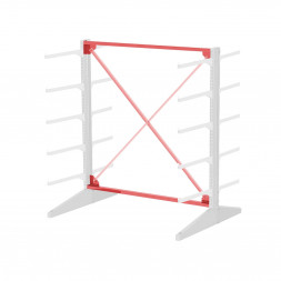 Стеллаж консольный двухсторонний Sortex 1920х1634х1280 5 ярусов