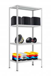 Стеллаж СТФ 1500х1500х300 мм 4 полки