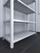 Стеллаж ТС Лайт перф. 2500х700х600 7 полок