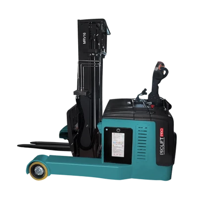 Электрический самоходный штабелер с выдвижной мачтой PROLIFT PRO MRV1655 Li-ion