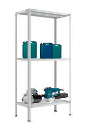 Стеллаж Титан МС-750 500х1200х600 мм 3 полки