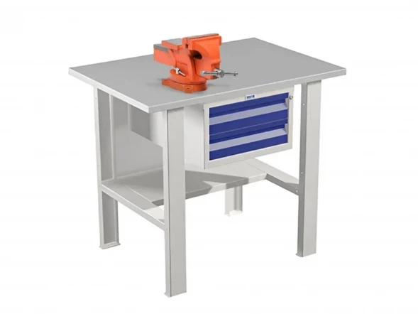 Верстак с тисками WT100.F1/F1.100