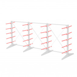 Стеллаж консольный двухсторонний Sortex 1920х4808х1280 5 ярусов