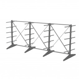 Стеллаж консольный двухсторонний Sortex 1920х4808х1280 5 ярусов