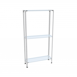 Стеллаж СТ-012 1800х1000х400 с 3 цинк полками до 250 кг