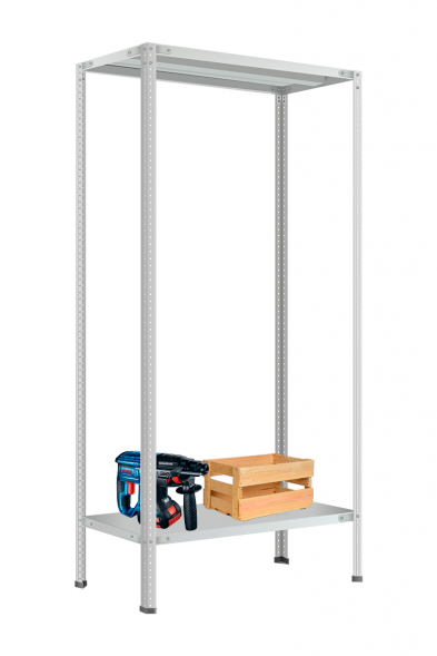 Стеллаж Титан МС-750 1800х1000х700 мм 2 полки