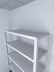 Стеллаж ТС Лайт 1500х1200х300 с 6 перфорированными полками