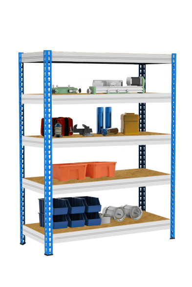 Стеллаж МКФ 2500х1830х760 5 ярусов