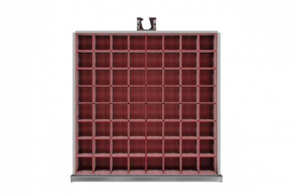 Лоток пластмассовый  75х 75 Комплект-07 (64шт.)