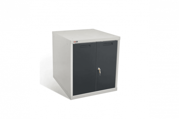 Тумба инструментальная ДиКом ВС-020 без полок, RAL 7038/7016