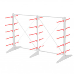 Стеллаж консольный двухсторонний Sortex 1920х3221х1280 5 ярусов