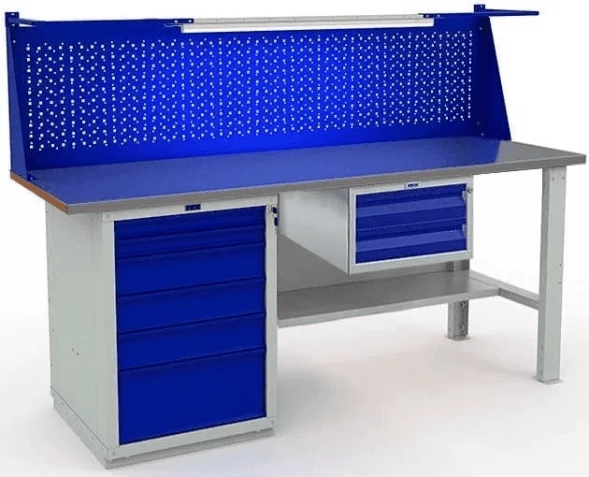 Верстак большой модульный производственный W200.WS6/F2.111.W