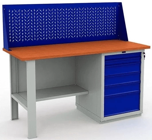 Верстак промышленный рабочий W160.F2/WS6.010