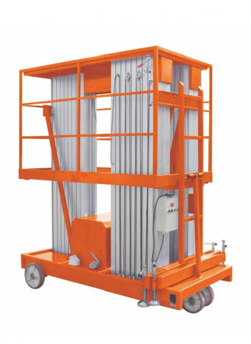 Подъемник мачтовый телескопический 250 кг 14 м TOR GTWY14-320 AC 220V 3-мачтовый (от сети) (G), шт