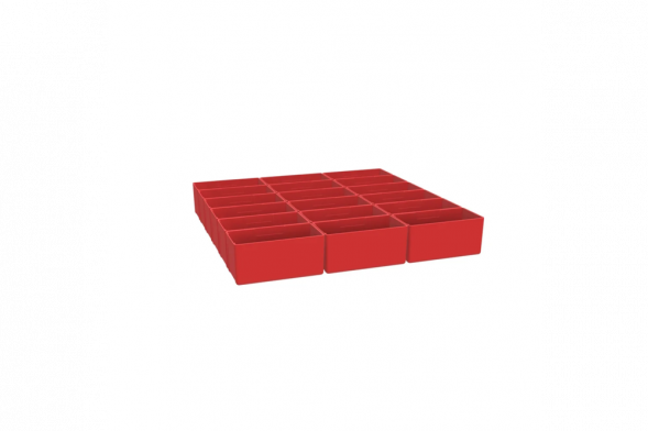 Лоток пластмассовый  75х150 Комплект-01 (18шт.)