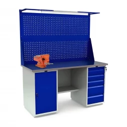 Верстак с тисками WT160.WD1/WD5.021