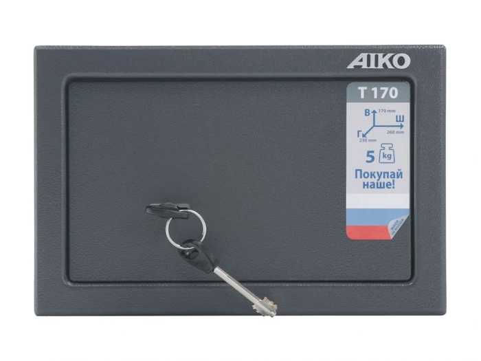 Сейф Aiko T-170 KL 170x260x230 мм
