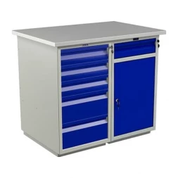 Верстак мини с ящиками в сарай WT100.WD5/WD2.000