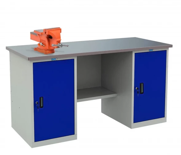 Верстак с тисками WT160.WD1/WD1.000