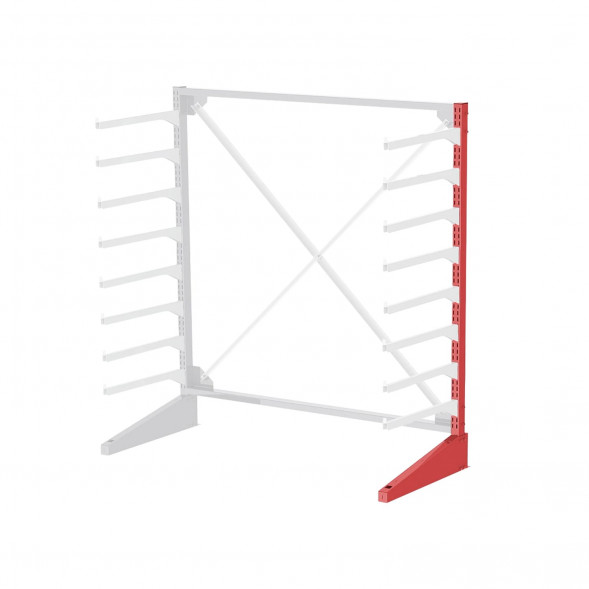 Стеллаж консольный односторонний Sortex 1920х1634х720 8 ярусов