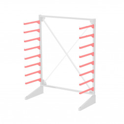 Стеллаж консольный односторонний Sortex 1920х1634х720 8 ярусов