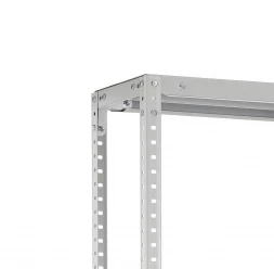 Стеллаж металлический 2000х1000х300 45 пластиковых ящиков