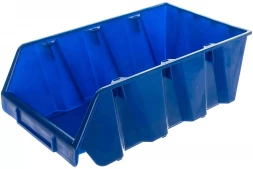 Ящик пластиковый Практик 400x230x150 синий