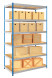 Стеллаж SB 2500х1525х760 6 ярусов