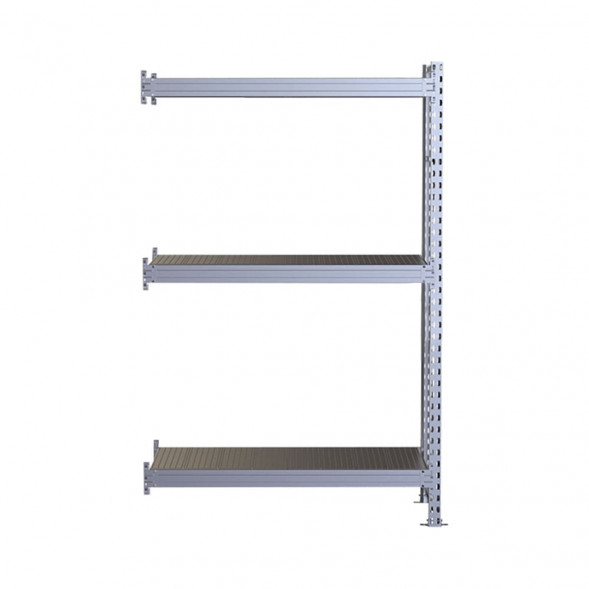 Стеллаж SGR-V 3000х1500х800 3 яруса (рамы, балки, настил - цинк) ДС