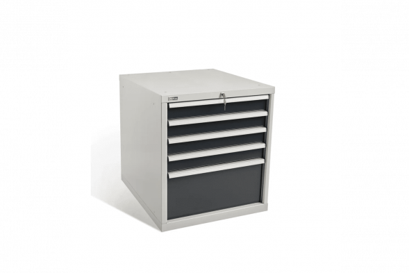 Тумба инструментальная ДиКом ВС-025, RAL 7038/7016