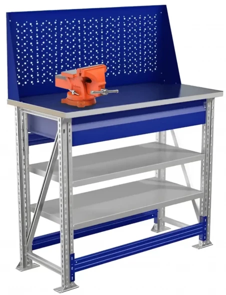 Верстак с тисками MT100.MF1/MF1.112