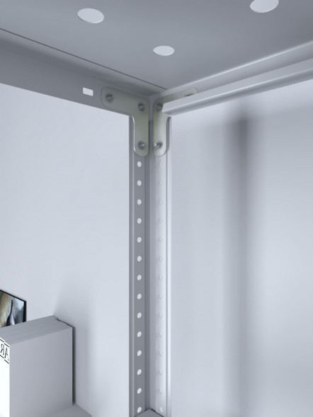 Стеллаж ТС Лайт перф. 2500х1000х500 7 полок