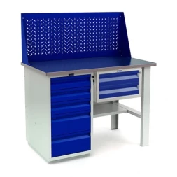 Верстак с подвесным ящиком производственный WT120.WD5/F1.110