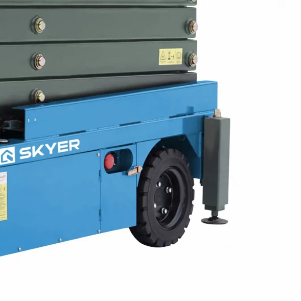 Подъемник самоходный ножничный ведомый (с электроприводной ручкой) SPF0905