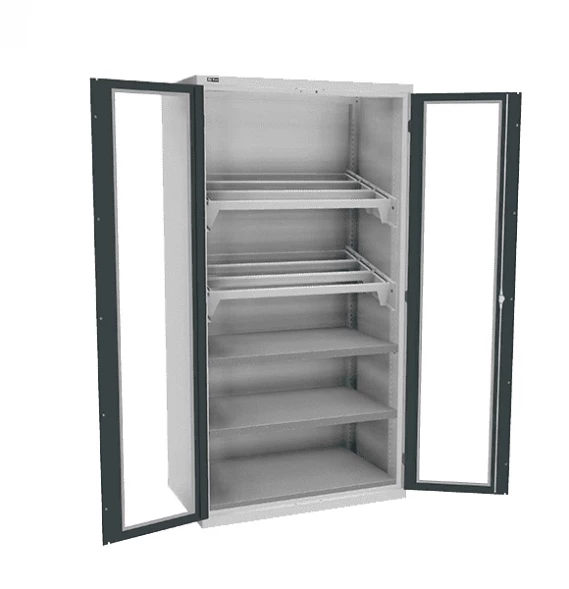 Шкаф инструментальный ДиКом ВС-055-12 с дверьми с окнами