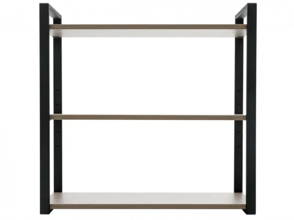 Полка Home-3 вяз натуральный/чёрный