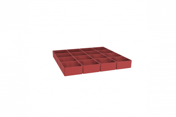 Лоток пластмассовый 150х150 Комплект-07 (16шт.)