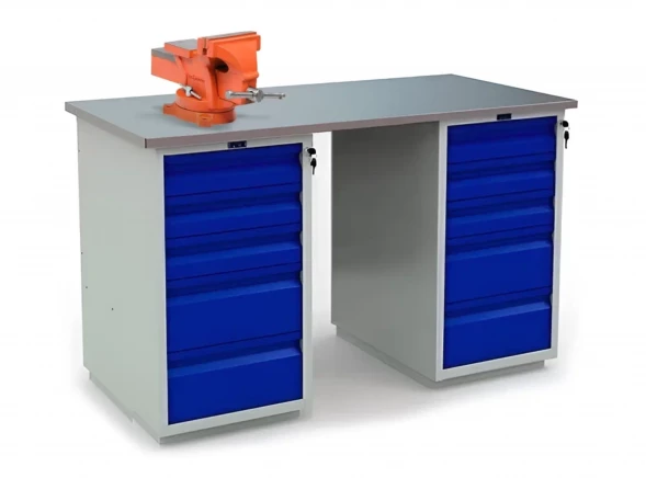 Верстак с тисками WT140.WD5/WD5.000