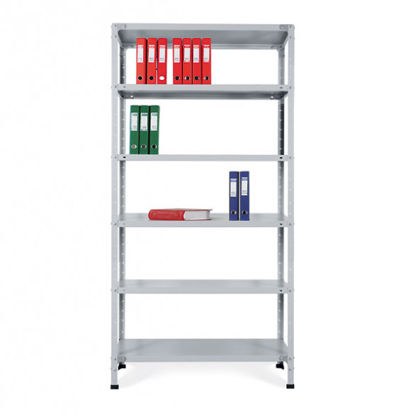 Стеллаж СТ-012 2500х1000х400 с 6 цинк полками до 140 кг