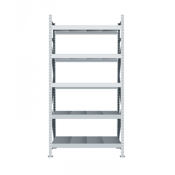 Стеллаж СТ-051 1800х1800х850 с 5 ярусами