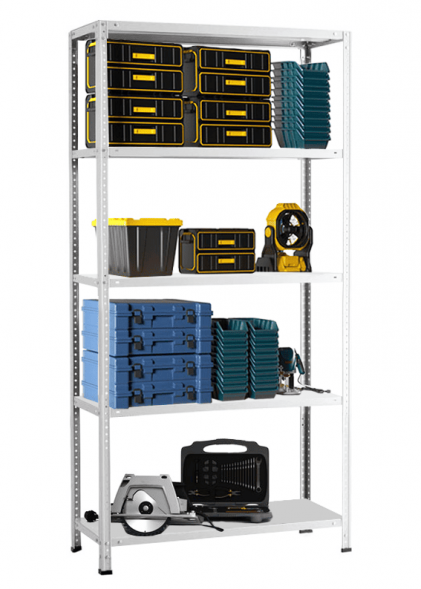 Стеллаж MS Hard 2350х1000х300 c 5 полками