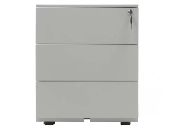 Тумба офисная NP-404 L3 белое дерево/антрацит